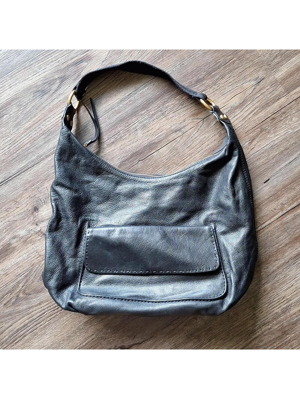Christopher Kon Black Shoulder Purse